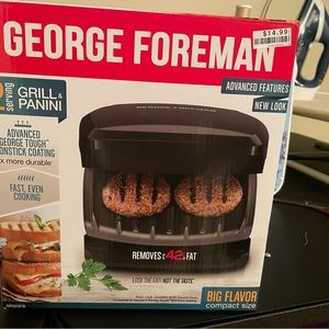 NIB George Foreman Grill